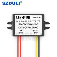 AC24V DC5V 4A AC ไปยังตัวแปลงไฟฟ้า DC 14 ~ 28V ถึง5V 20W หม้อแปลงไฟฟ้า Bucker CE RoHS