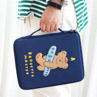 Rhythm000 11in Bear กระเป๋าแท็บเล็ต ลายหมีน่ารัก กันกระแทก EVA ฟองน้ำหนา ซองใส่แท็บเล็ตพร้อมที่จับนุ่ม
