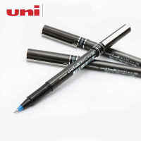 ปากกา Uni-ball Micro Deluxe 0.5 มม. UB-155 น้ำเงิน กับ ดำ Roller Ball Pen