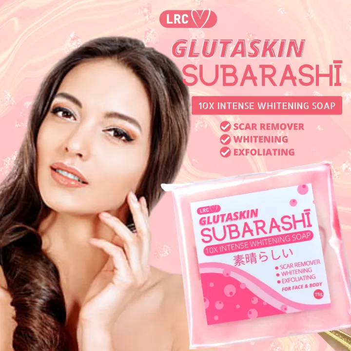 SUBARASHI SOAP 10x Intense Whitening Soap Safe for Kids, Pregnant