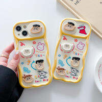 3D ลายการ์ตูน Xiaoxin น่ารักสำหรับ IPhone14 13 12 11 Pro Max สำหรับเคสโทรศัพท์เป็นคู่แฟชั่น