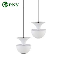 Modern LED Magnetic Track Light White Rail Decoration Pendant Light 48v Magnet Track Lighting System Ceiling Line Chandelier