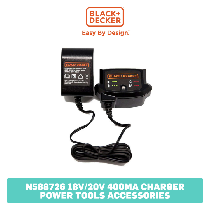 Black and Decker Genuine 18v Cordless Li-ion Battery Charger