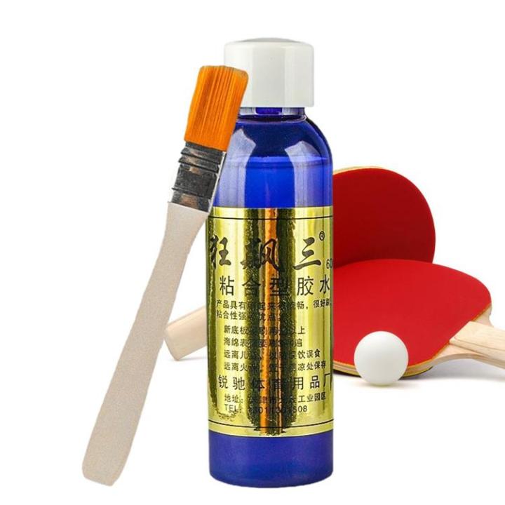 Craft Glue Strong Rubber Cement Sports Racket Glue Comes with Applicator  Brush Pong Paddle Adhesive Easily Replace Table Tennis Rubber 30 ML heathly