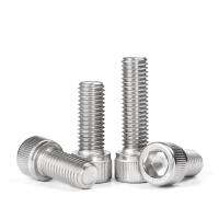 5-50pcs M1.4 M1.6 M2 M3 M4 M5 M6 M8 304 A2-70 Stainless Steel DIN912 Hexagon Hex Socket Cap Allen Head Bolt Screw Length 2-50mm