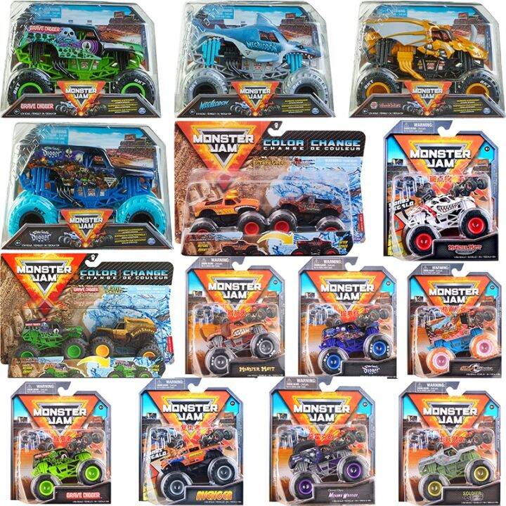 Original MONSTER JAM Monster Truck Toy Car Children Toys Collector ...