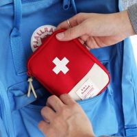 【LZ】✧✠  Portátil First Aid Medical Pill Case Travel Bag Camping Medicina Kit de Emergência Organizador Medicine Pill Storage Bags