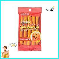 ขนมสุนัข SLEEKY CRISPY STICK รสเนื้อ 90 ก.DOG TREAT SLEEKY CRISPY STICK BEEF 90G **จัดส่งด่วนทั่วประเทศ**