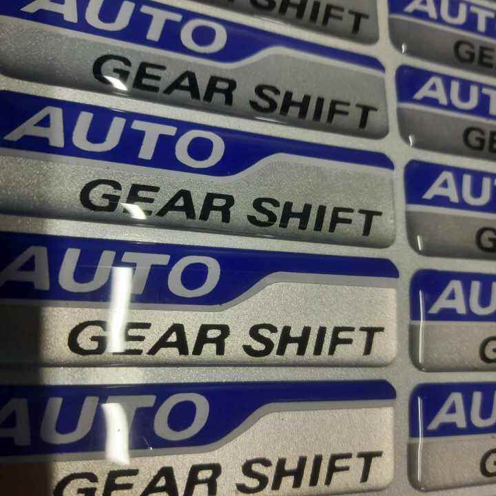 AGS Auto Gear Shift Car Sticker Lazada PH