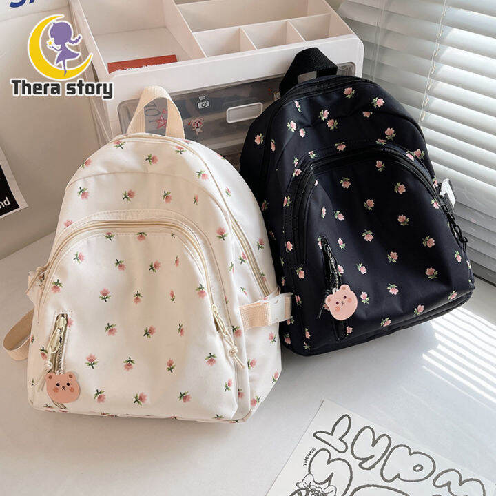 thera-กระเป๋านักเรียนญี่ปุ่นเกาหลีลายกระเป๋าเป้สะพายหลังขนาดเล็กสำหรับเด็กประถมกระเป๋าสะพายขนาดเล็ก