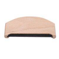 2X Wool Comb Wooden Pilling Fuzz Fabric Lint Remover Clothing Brush Tool for De-Pilling Clothing Garments Knits