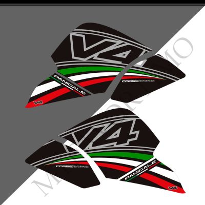 Tank Pad Grips Motorcycle Stickers Decals Knee Kit Gas Fuel Oil Protector For Ducati PANIGALE V4 V 4 S R SP 1100
