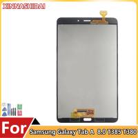 สำหรับ Samsung Galaxy SM-T380 SM-T385 T385 T380จอ LCD แท็บเล็ตเซ็นเซอร์ดิจิไทเซอร์หน้าจอสัมผัสแผงประกอบชิ้นส่วนอะไหล่