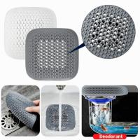 Hair Filter Sink Silicone Anti-blocking Strainer Bathtub Shower Floor Drain Stopper Deodorant Plug Kitchen Bathroom Accessories