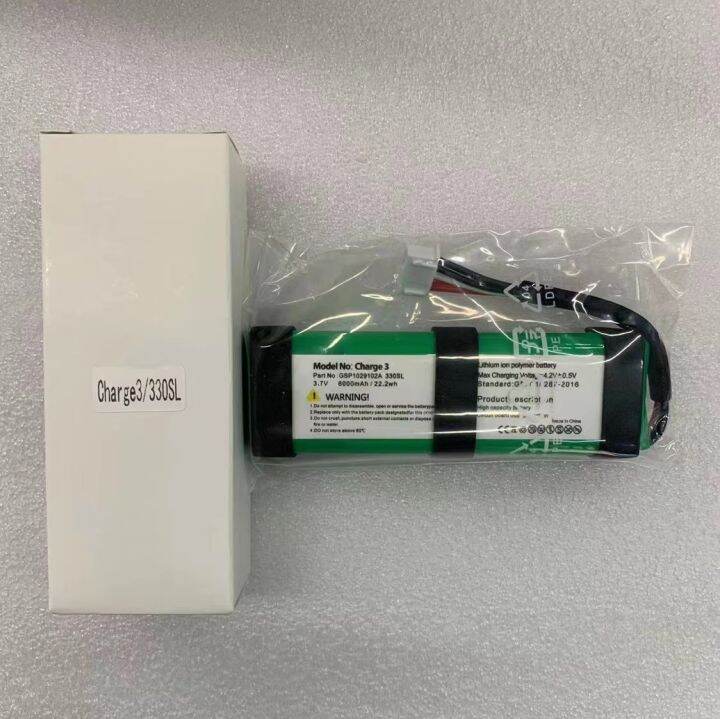 Original JBL Charge 3 battery GSP1029102A Polymer Battery 3.7V 6000mAh
