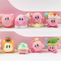 PENGY ฟิกเกอร์ตัวการ์ตูน8ชิ้น,ฟิกเกอร์ตัวการ์ตูน Waddle Dee ฟิกเกอร์อนิเมะหุ่นแอ็กชันหุ่นดาวเคอร์บี้เคอร์บี้