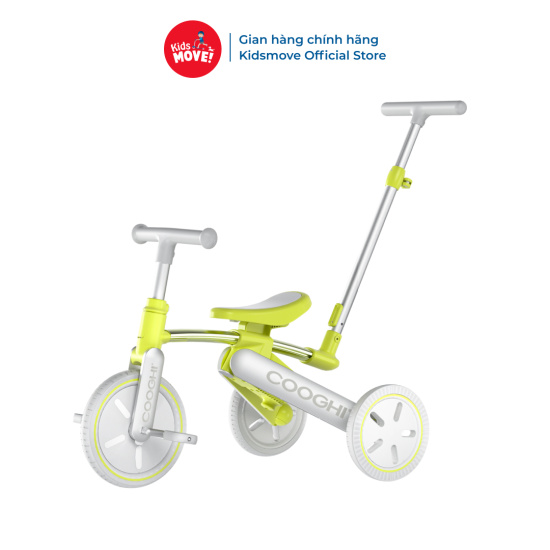 Xe đạp 3 bánh đa năng 3in1 cho bé 1-5 tuổi cooghi vừa làm xe thăng bằng - ảnh sản phẩm 1