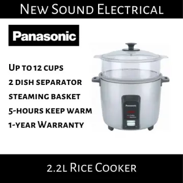 Panasonic Microcomputer Controlled Rice Cooker (5 cup) - Black