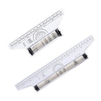 Professional Architect Design Roller Translation Ruler Hand-paint Drawing Circle Rulers  Stencils