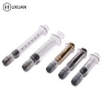 1PC 1ML / 3ML / 5ML Luer Lock Syringes Screw Blunt Tip Needles Caps For Industrial Dispensing Colanders Food Strainers