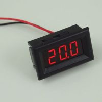 【❉HOT SALE❉】 aicairuo9588258 สองสายขนาดเล็ก Dc2.5-30V เครื่องวัดแรงดันไฟฟ้าแบบดิจิตอลสีแดงฟ้าจอแสดงผล Led สีเขียวมิเตอร์วัดกระแสไฟ5-15ma โวลต์มิเตอร์แอมมิเตอร์เครื่องตรวจจับนำ