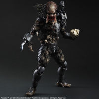 สงครามเอเลี่ยน PLAY ARTS เปลี่ยน PA เปลี่ยนคนเลือด Predator P1 เลือดเหล็ก สามารถเคลื่อนย้ายได้