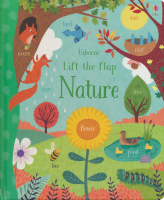 Original English Usborne lift the flap nature theme series English cardboard flipping Book Natural encyclopedia popular science knowledge book