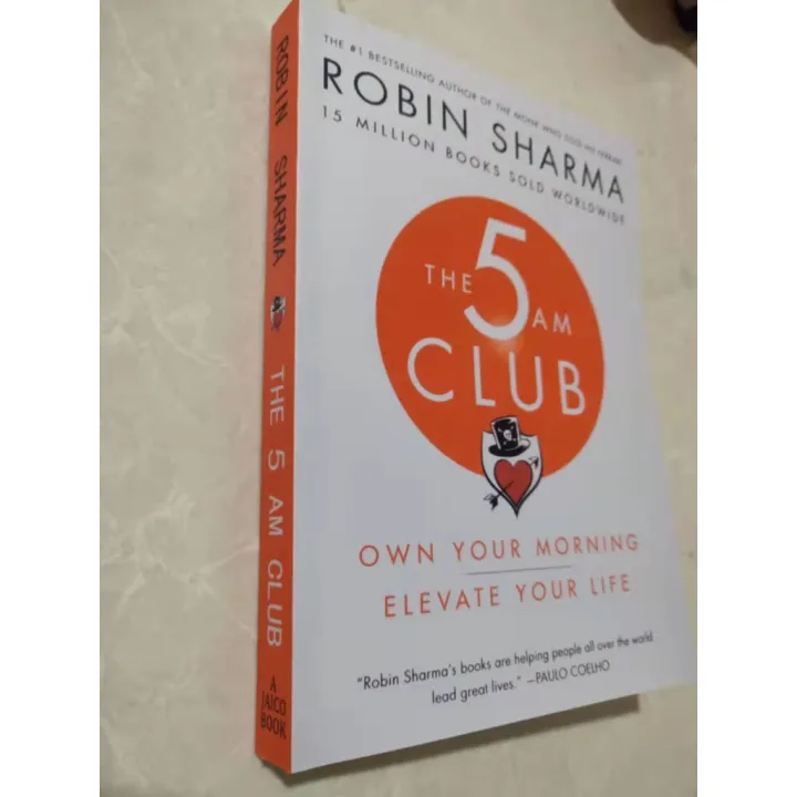 The 5 AM Club / 5AM (ORIGINAL) Own Your Morning by Robin Sharma (PB) Self  Help Books | Lazada PH