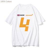 Lando Norris F1Camiseta De Manga Corta Para Hombre Y Mujer Prenda Con Logo Del Equipo De Carreras De Frmula 1 Camiseta