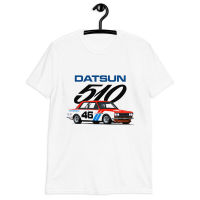 Datsun 510 Vintage Racing 46 Racecar Tshirt