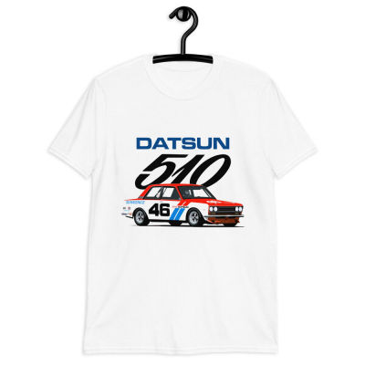 Datsun 510 Vintage Racing 46 Racecar Tshirt