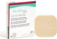 DuoDERM CGF Hydrocolloid 10cm x 10cm Sterile Dressing for Use On Partial and Full-Thickness Wounds, Square, Beige, 187660, 5 Sheets (Option Select)