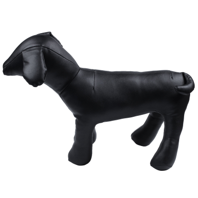 Leather Dog Mannequins Standing Position Dog Models Toys Pet Animal Shop Display Mannequin