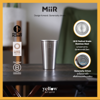 MiiR - Pint Cup Classic- Stainless แก้วสแตนเลส  เก็บความเย็นได้นาน