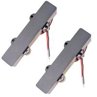 Humbucker Pickup ปิดผนึกสำหรับกีต้าร์เบสไฟฟ้า4 St สีดำ