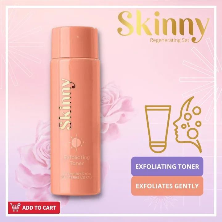 Skinny Exfoliating Toner ® Controls Oil, Targets Whiteheads, Best for