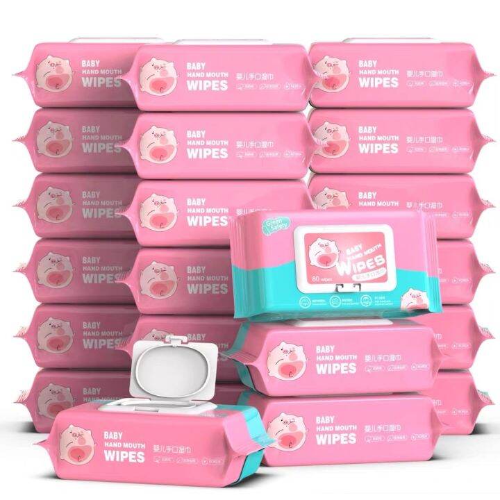 Wet wipes baby newborn baby children's special 80 pumping special price