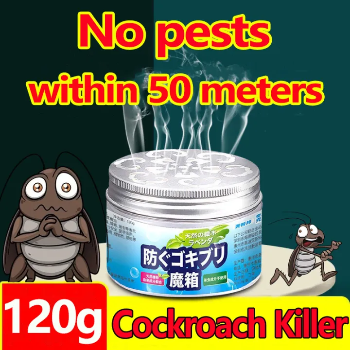 【Safe and Nontoxic】Cockroach repellant 120g Cockroach killer Cockroach