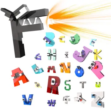 Funny Alphabet Lore Letter A - Alphabet Letters - Magnet