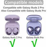 ที่อุดหูสำหรับ Galaxy Buds 2 Pro จุกหูฟังโฟมจำรูปกันลื่นที่อุดหูที่อุดหูเปลี่ยนได้ที่ครอบหูหมวกอุปกรณ์เสริมปลอก E15-4 L