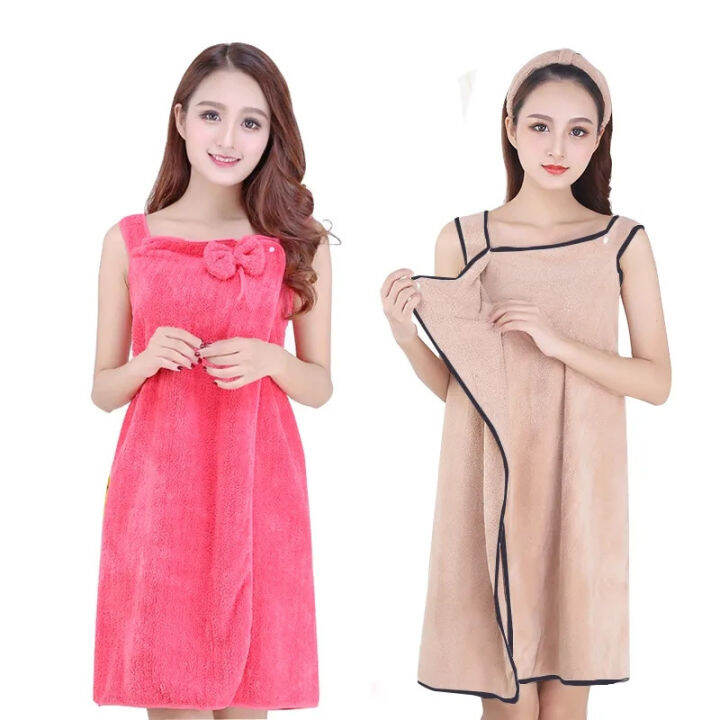 plus-size-40-100kg-wearable-bathrobes-for-women-microfiber-soft-absorbent-bath-towel-household-bathroom-sauna-quick-dry-towels