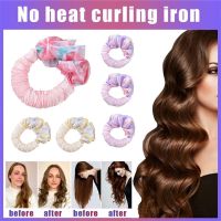 KALTENDIN สาวๆ เรียบหรู Heatless เครื่องมือจัดแต่งทรงผม Scrunchies ชุดหยัก คลื่น formers นอนดัดผมเหล็ก ไม่มีแหวนดัดผมความร้อน แหวนดัดผม