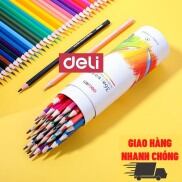Bút chì màu dạng cốc màu sắc đẹp Deli 12 24 36 màu