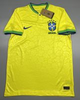 เสื้อบอล แฟนบอล ทีมชาติ บราซิล เหย้า 2022-23 Brazil Home ฟุตบอลโลก World Cup 2022