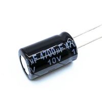 2pcs/lot 10v 4700UF Low ESR / Impedance high frequency aluminum electrolytic capacitor size 13*20 10v 4700UF 20%