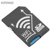 BSuperage Tf เป็นการ์ด Sd Wifi อะแดปเตอร์ส่งสัญญาณไร้สาย เชื่อมต่ออุปกรณ์ 3 ชิ้น Plug And Play Wifi สําหรับโทรศัพท์ แท็บเล็ต