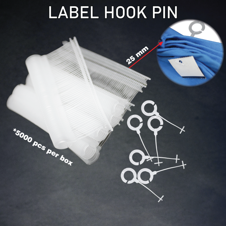 Arrow Tag Gun Hook Pin 25mm/35mm 0 Standard Clear 5000 pcs | Lazada