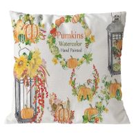 Halloween Gift Cushion Cover Throw Pillow Case 45X45Cm for Sofa Home Office Decor