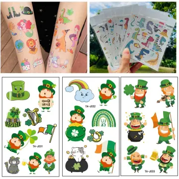 I Shamrock Love Shenanigans Temporary Tattoo for St Patricks Day Saint  Patricks Day Set of 3  Tattoos Temporary tattoo One pic