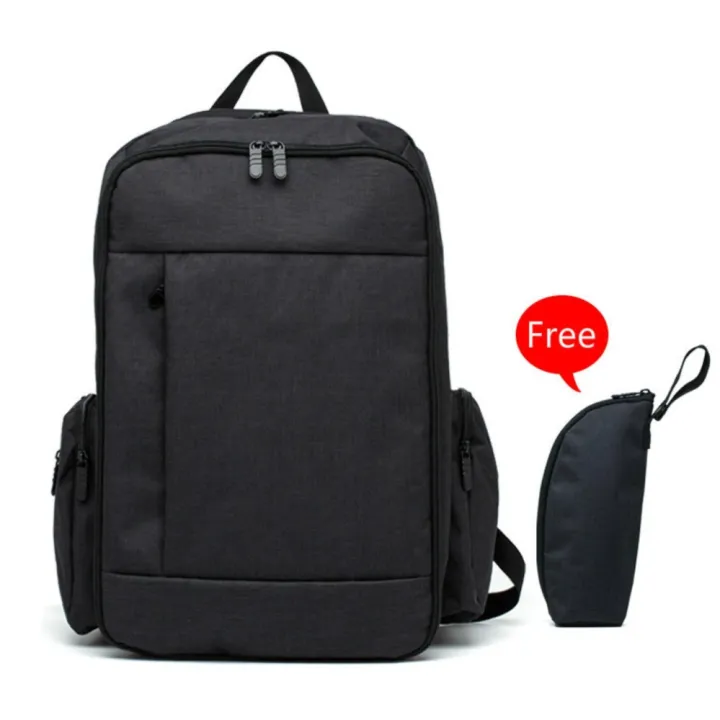 Dad Bags Large Capacity Baby Diaper Bags Mommy Maternity Backpack (Black) - intl